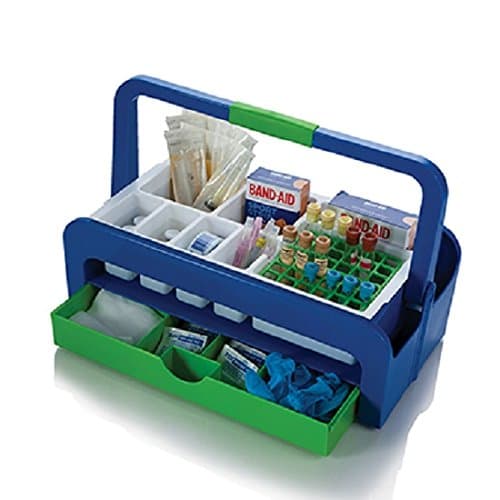 Health Care Logistics Phlebotomy Tray with Two Inserts