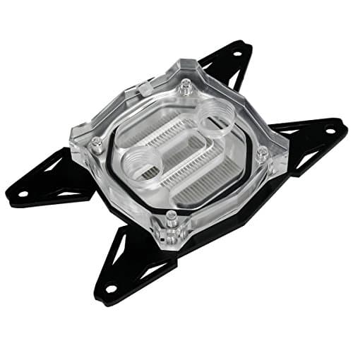 Liquid Cool LC-CP002 Strike One CPU WaterCooling Block for AMD/AM2 - Silver/Black