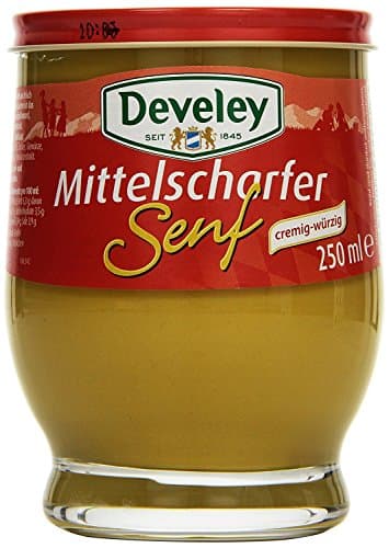 Develey Medium Mustard, 250 ml