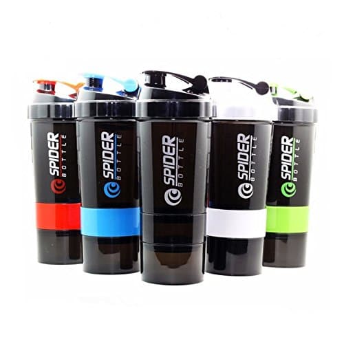 Protein Joyshaker Shaker Bottle Post Workout Compartment Mixer Joyshaker Shaker Bottle for Protein Mixes water bottle shaker ball Leak Proof Guarantee BPA Phthalate Free Plastic Wide Mouth Gym 17oz