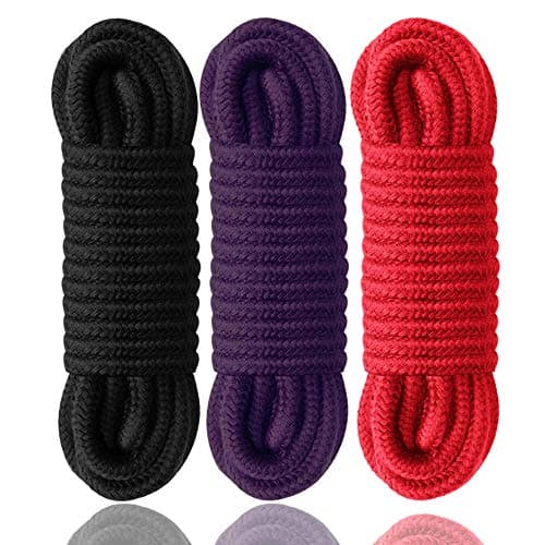 Soft Rope - All Purpose Strong Multifunctional Cotton Rope Durable Long Strap (A - 3 Colors)