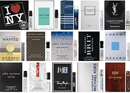 Men's Designer Fragrance Samples (15ct)