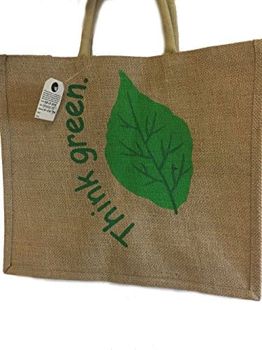 Jute Bag - Eco Friendly 100% Authentic Hand Made Jute Reusable Bag -All Purpose