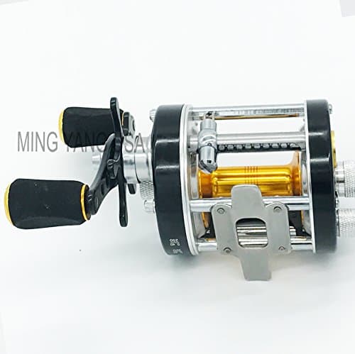 MING YANG MC 500 MAGNETIC CAST CONTROL REEL, BLACK