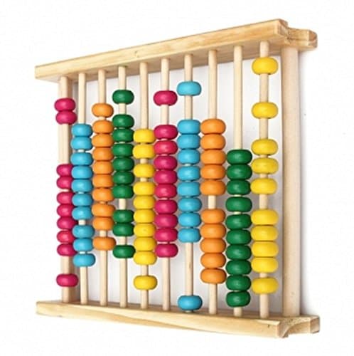 Baby Kids Wooden Abacus Toys Computing Calculator Math Learning Tool