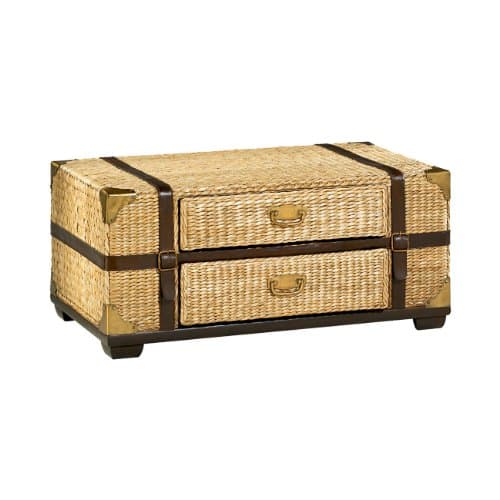 Hammary Bora cay 2-Drawer Trunk Cocktail Table