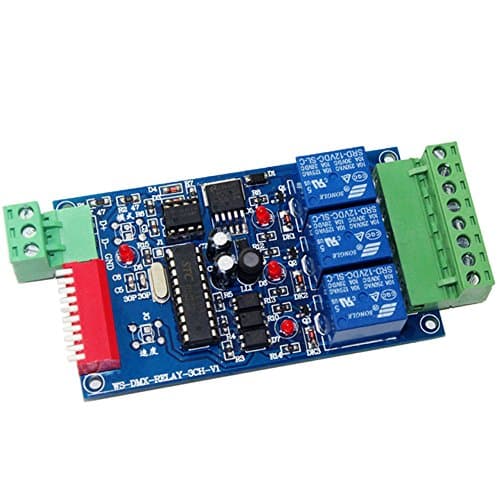 RGBSIGHT DMX512 Controller Relay Switch Kit DIY Converter DMX Dimmer 3 Group Relay Switch 3CH Decoder Max 10A