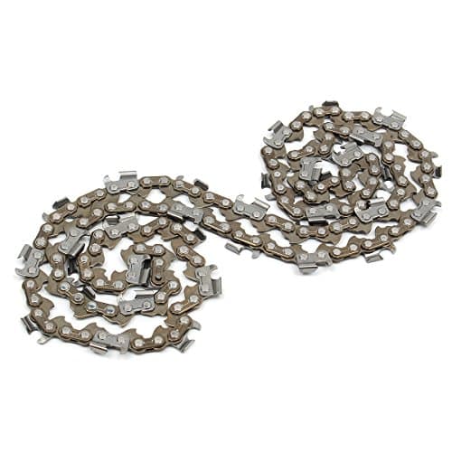 2pcs 20inch Bar Chainsaw Chain Semi Chisel 0.375'' 0.058" 76DL For Timberpro 62cc husqvarna chainsaw mill ripping chain worx parts greenworks