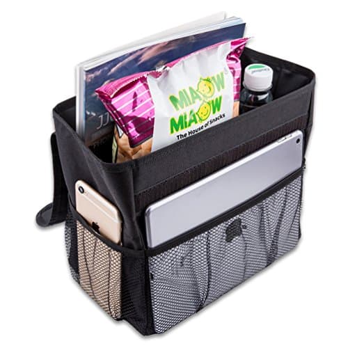 Ovtop Foldable Car Trash Can, Leak proof, Black