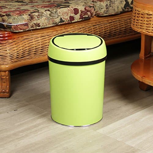 WWJ Stainless steel smart trash. trash. sensor dustbin. smart trash