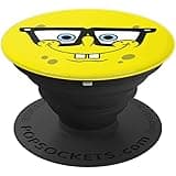 Nickelodeon SpongeBob SquarePants Nerd Glasses Face PopSockets Standard PopGrip