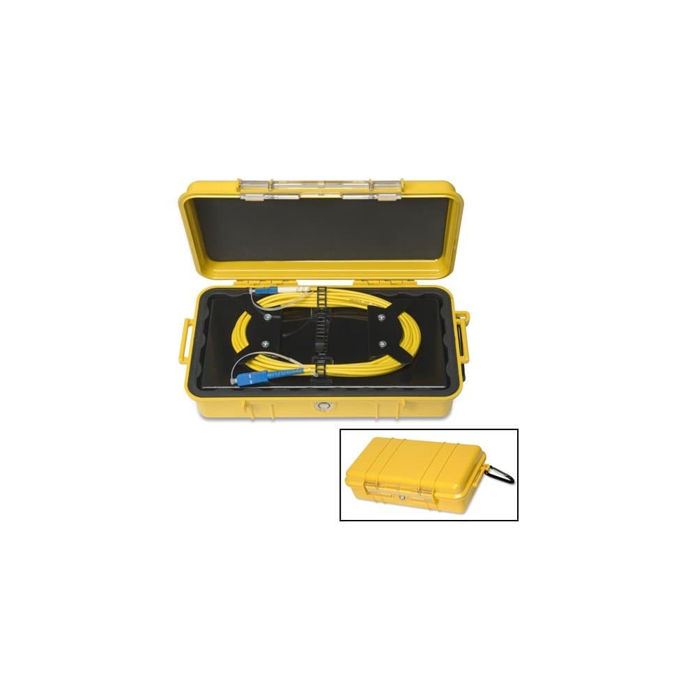 FiberXP OTDR Fiber Optic Launch Box, Single Mode, 2000m SC-LC