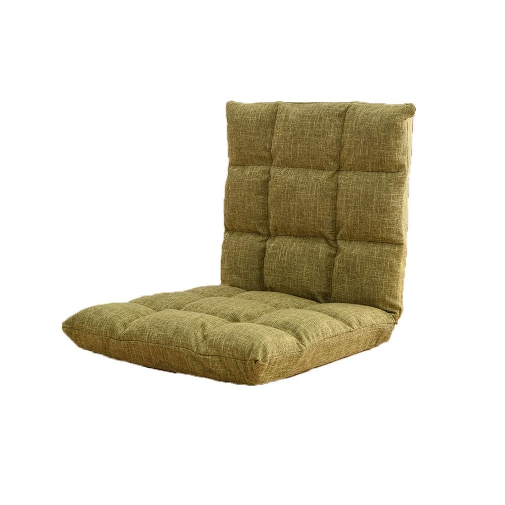 YAXY Floor Chairs with Back Support for Adults, Adjustable Gaming Sofa Chair Cushioned Folding Lazy Recliner Living Room Outdoor Indoor Soft Great for Reading Games Meditating Padded Gaming Chair