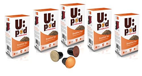 Morphy Richards Nespresso Compatible Tea Pod Tea Capsule Upod Breakfast Tea Pack of 50, 179130