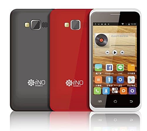 iNO 4 Unlocked Cameraless Android Smartphone Black