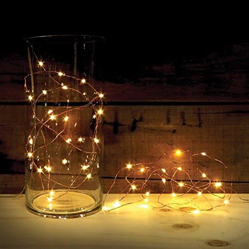 ATTAV LED String Lights with Timer and Twinkle Mode, 30 Micro LEDs on 9.8 Feet Ultra Thin Copper Wire, Battery Operated Fairy Lights for Bedroom Christmas Party Wedding Dancing Patio (Warm White)