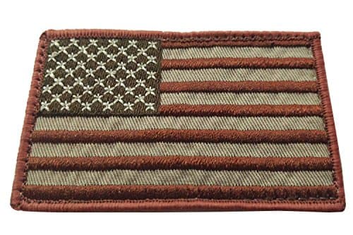 PAFE American Flag Rugged appearance Ops Velcro Morale Patch,1 PCS