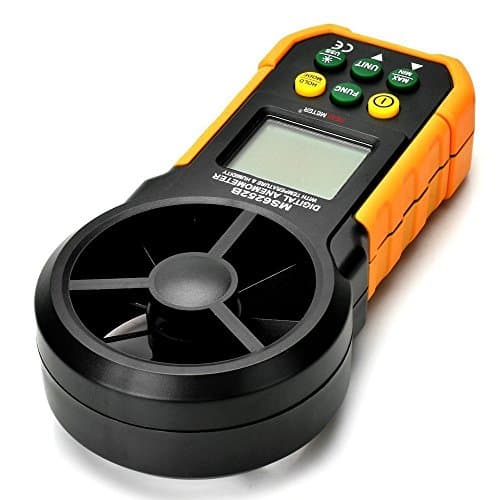 USB Multifunction Digital Thermal Anemometer MS6252B as Air Velocity / Temperature / Relative Humidity / Air Flow