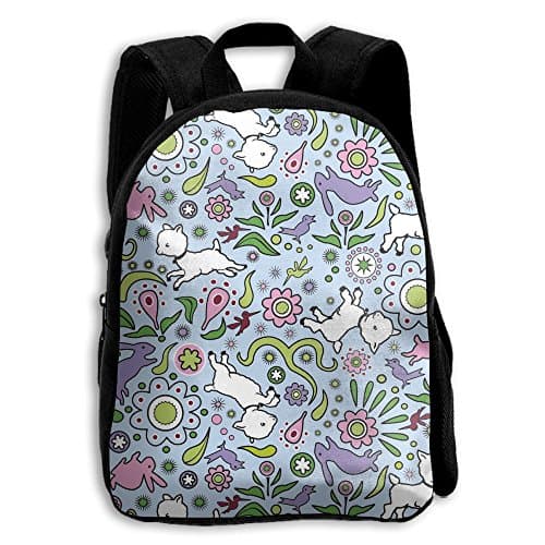 NHRTYHFWDG Customized School Backpack Spring Sheep(1204) Childrenâ€s Backpack,Shoulders Bag,Casual Backpack,Travel Backpack