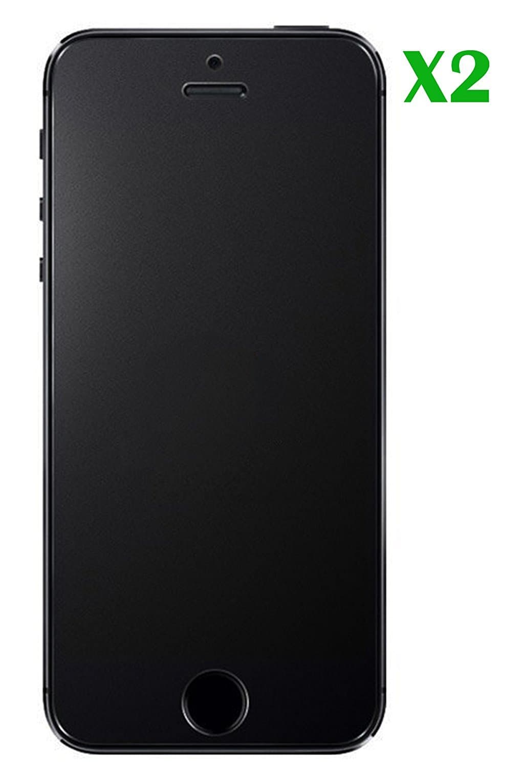 AMBM Compatible for iPhone 5 5S 5C SE Matte Tempered Glass Screen Protector Anti-Fingerprint Anti-Glare Ultra thin Touch Smooth 9H 2 Pack