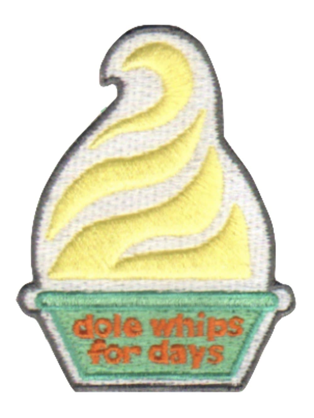Dole Whips For Days - Decorative Patch - The Disney Dorm
