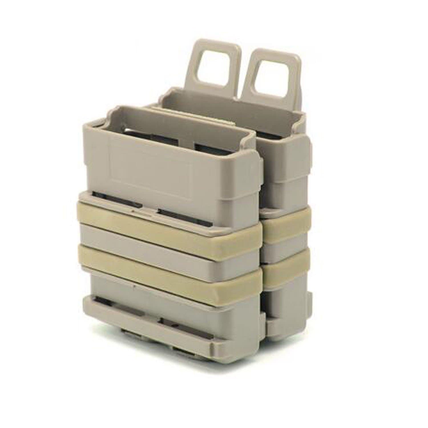 OuDos New FAST DOUBLE Magazine Holster Pouch Set MOLLE SYSTEM(DE),FMA Fastmag, 5.56mm