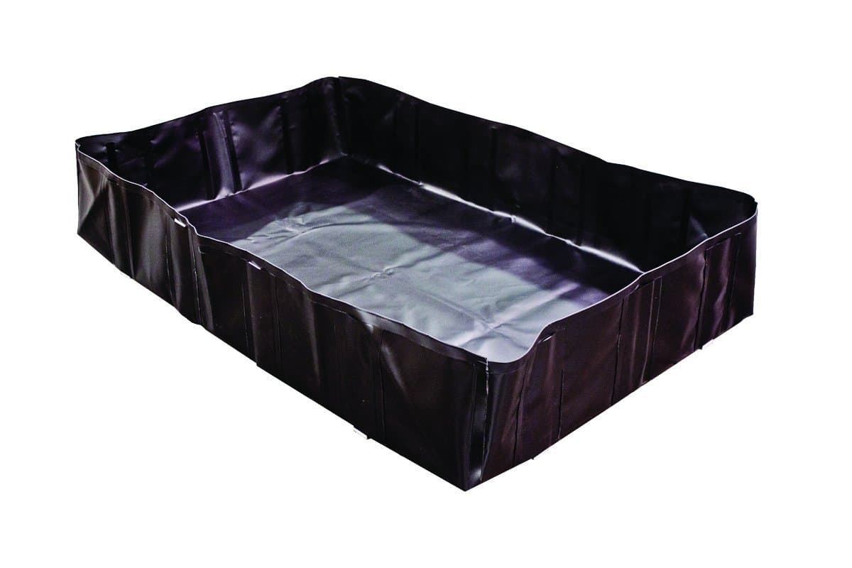 Enpac 48-10102-BK-SS 10' x 10' x 2' L-Bracket Stinger Berm (old p/n 48-10102-SU-SS)