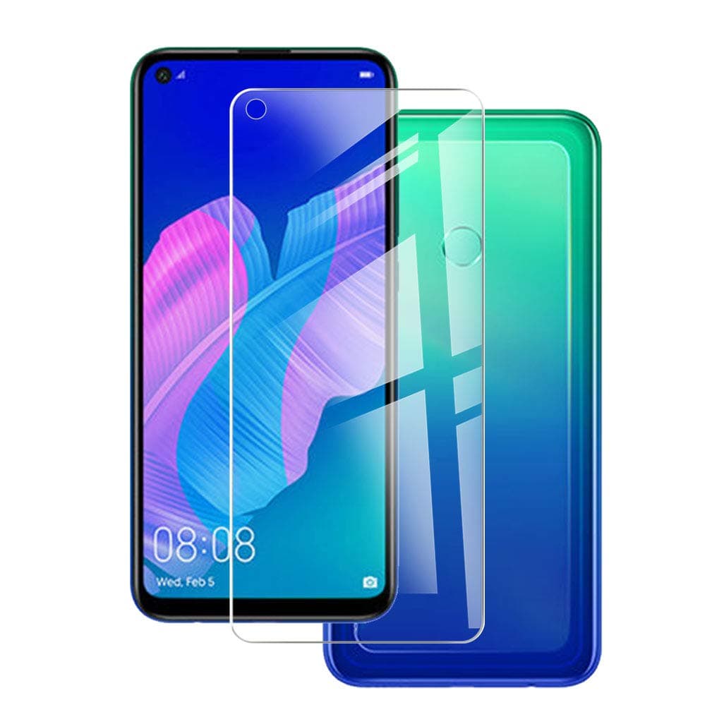 [1-Pack] for Huawei Y7P Screen Protector,HHUAN 9 Hardness Anti-Scratch Tempered Glass Screen Protector,Bubble Free Tempered Glass Protective Film for Huawei Y7P (6.39")