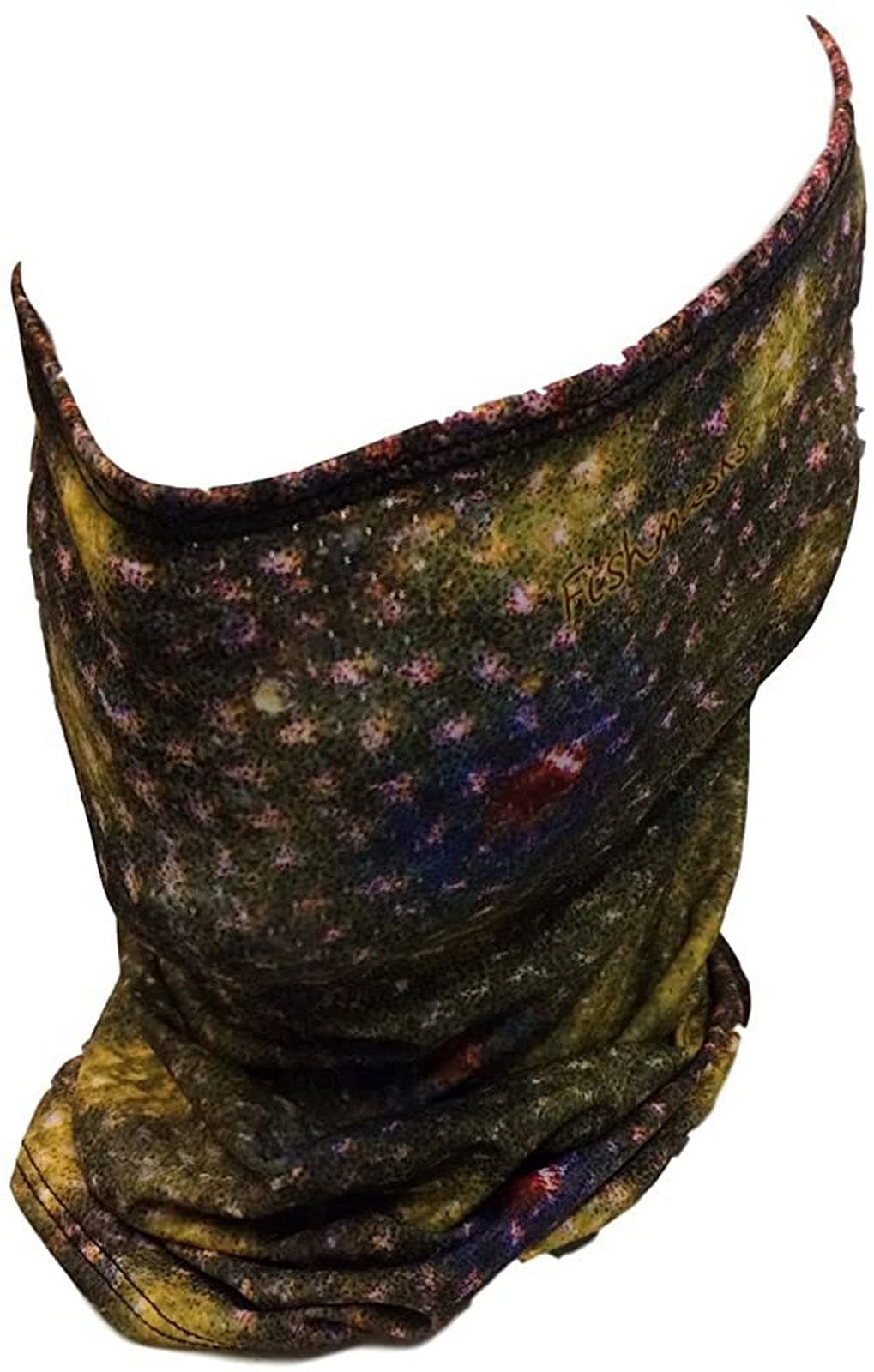 Fishmasks Single Layer Neck Gaiter - Protection From Sun, Surf, Wind And Moisture, For Men And Women - Fishing Neck Gaiter Made In The USA - UPF 50+, Moisture-Wicking Performance Fabric {Brook}