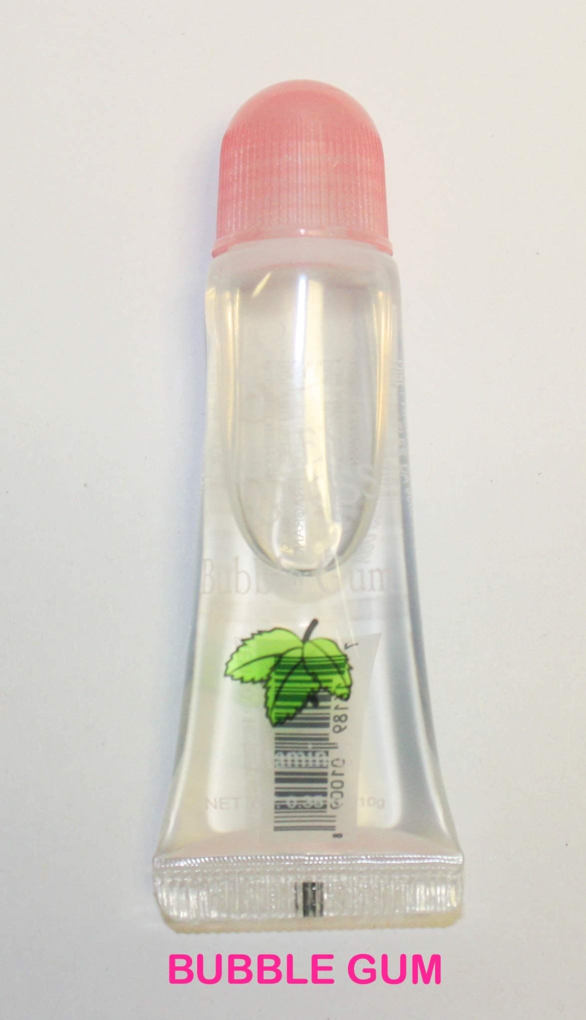 CLEAR CRYSTAL FLAVORED CLEAR LIP GLOSS (Mint Bubble Gum)