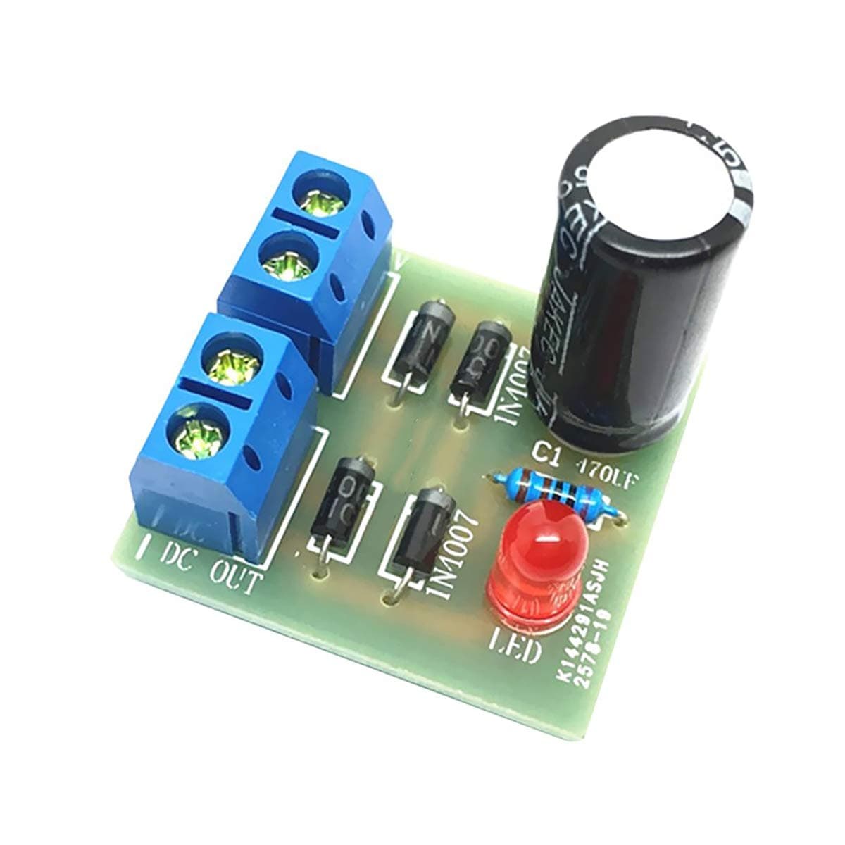 Morning May Rectifier Bridge Wavy 1A AC DC Power DIY Converters