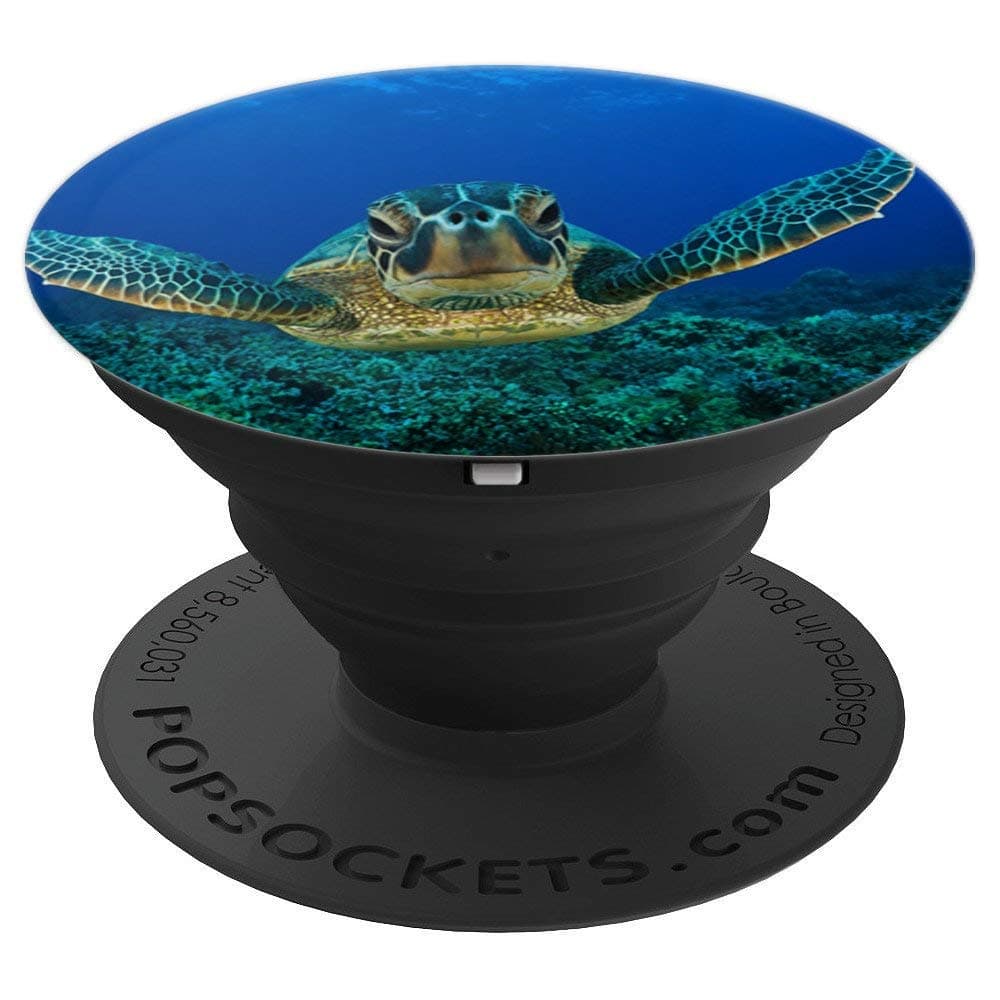 Swimming Sea Turtle Expanding Phone Pop Socket Grip