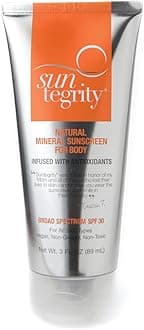 Suntegrity Natural Mineral Sunscreen for Body SPF 30 (3oz) 89ml