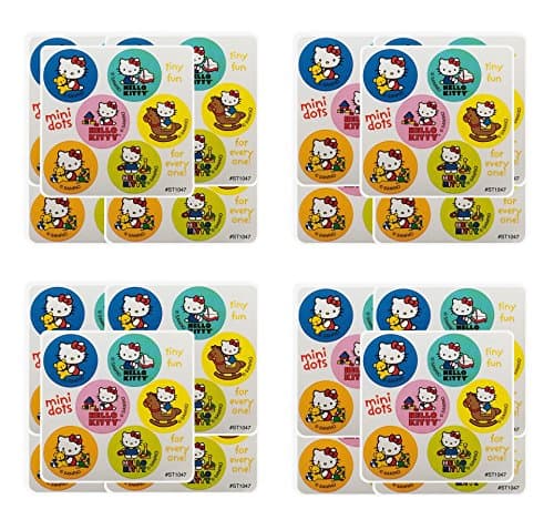 Hello Kitty Party Favors - 20 sheets 120 Count