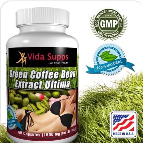 green coffee bean extract * * * BUY 2 GET 1 FREE * * * * "US SELLER!!! 2-3 day Mail shipping" Buy 2 get 1 FREE ! Use Code RRTXFREE Green Coffee Bean Extract Ultima, 1600mg Per Serving, 50% Chlorogenic Acid | Weight Loss Supplement | Appetite Suppressant | Diet Pills. 100% Natural and Pure Dietary Supplement for Women and Men. 30 Day Supply and 100% Money Back Guarantee. Made in the USA. Gluten Free, Sugar Free, GMO Free, No fillers or additives.