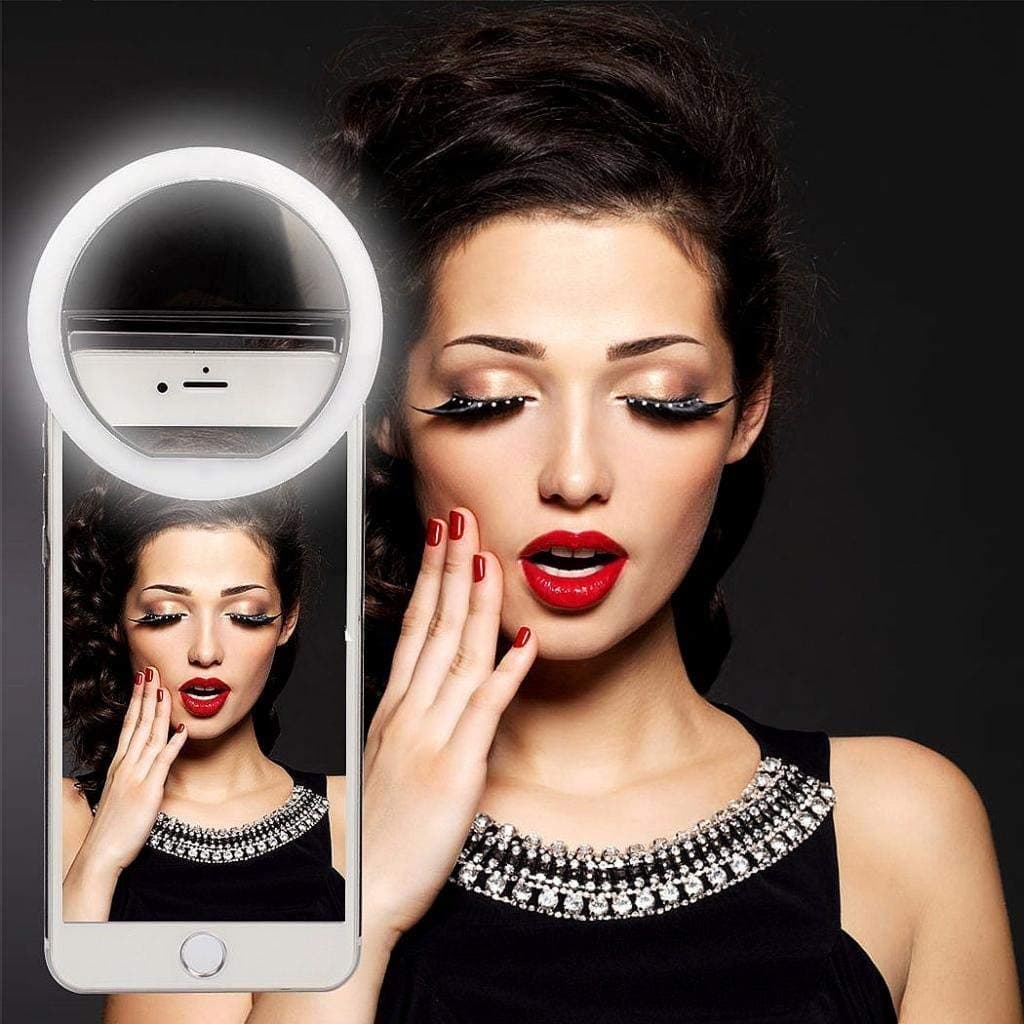 Exseson Selfie Ring Light for Smartphones Mobile Phone Apple Camera LED Lights