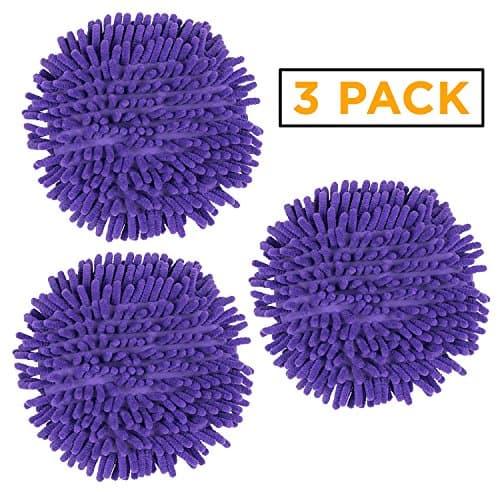 Arevo Spin Mop Duster Replacement Head, 360 Spinning Mop Refill, Set of 3