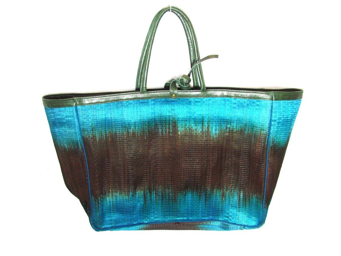 FLORA BELLA STRAW TOTE HANDBAG