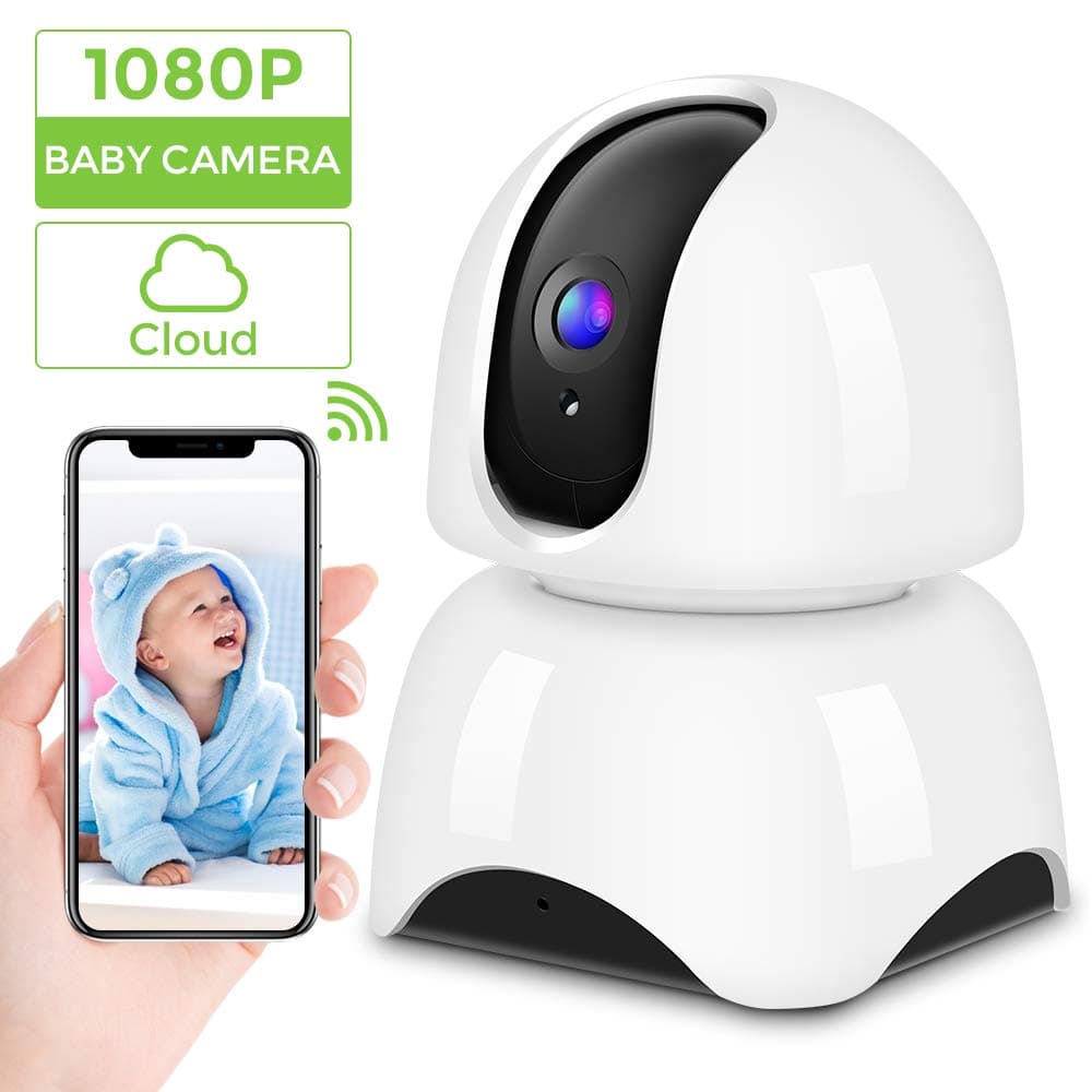 Security Camera home IP Camera, 1080P HD Wifi Camera Home Security Camera Indoor HD Surveillance Camera with Night Vision, Motion Detection, 2 Way Audio, Cloud Storage Monitor for Pet/Baby/Elder