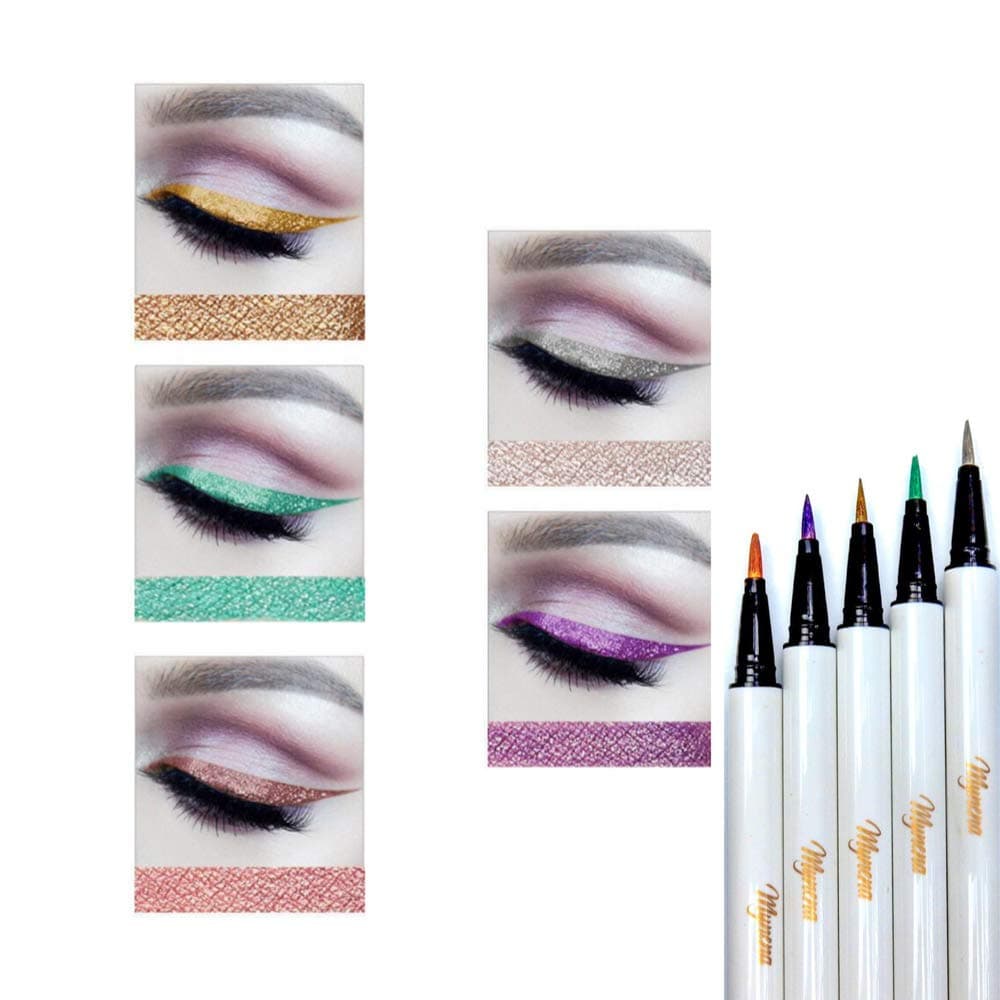 Liquid Eyeliner 5 Colors Kit