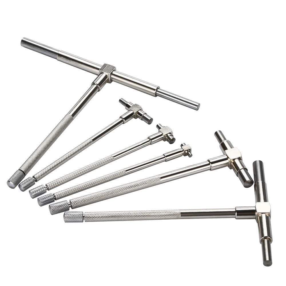Xindda 6Pcs Set 5/16"- 6" Precision Telescopic Gage Micrometer Bore Measurement Tool, Ship from USA - You Can Get The Item Within 7 Days.