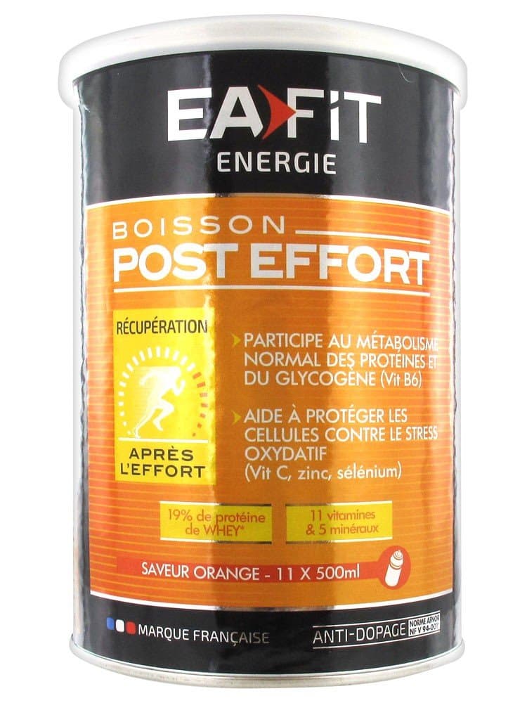 Eafit Energy Post-Effort Drink Flavor Orange 500g