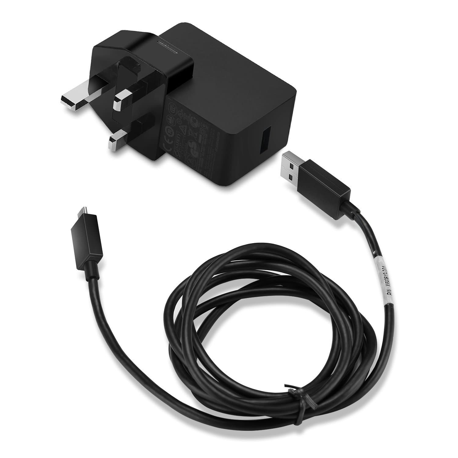 YOUNGE Surface 3 Charger, 5.2V/2.5A 13W Surface Power Supply Adapter for Microsoft Windows Surface 3 Tablet