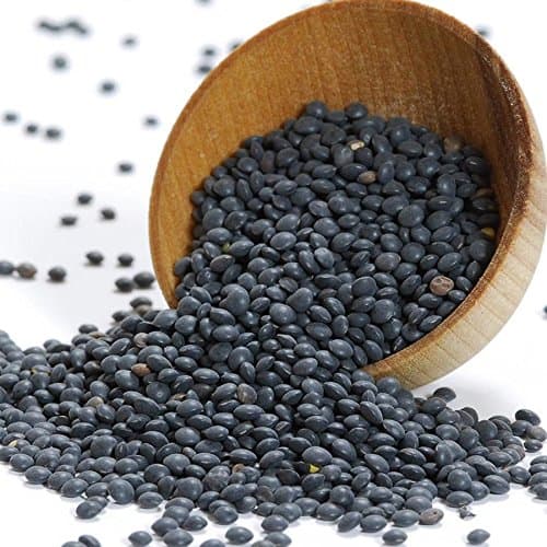 Lentils - Black, Dry - 1 bag - 2 lbs
