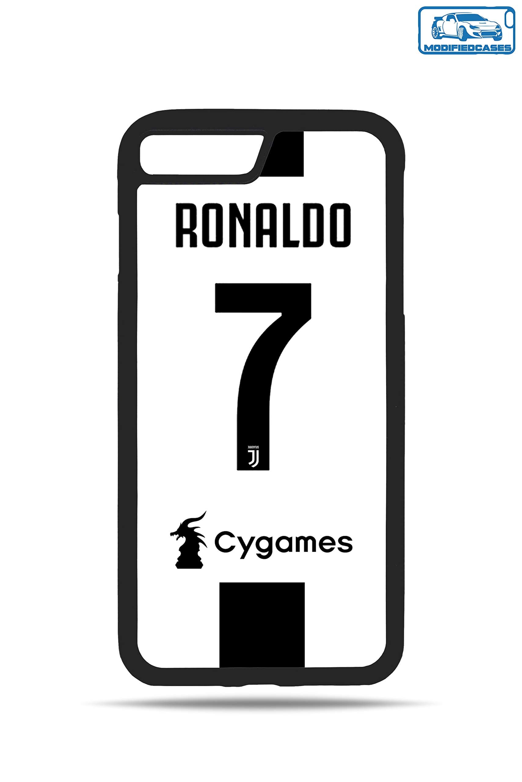 ModifiedCases 2019 CR7 Jersey Juve Bumper Case Compatible with Apple iPhone 7 Plus/8 Plus