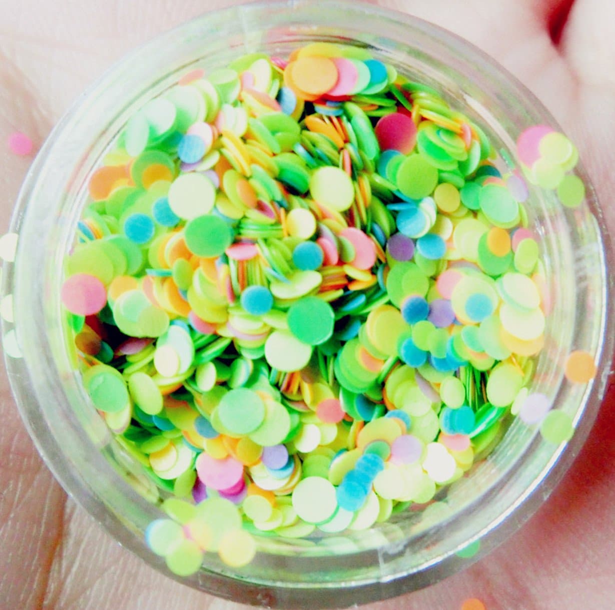 6 Boxes Round 1mm 2mm Glitter Mix Kit - Solvent Resistant, Vibrant Color, Matte Finish (No Sparkle) - Neon Matte Chrome Pigments Nail Art Decoration Gel Manicure - 6 Colors Set