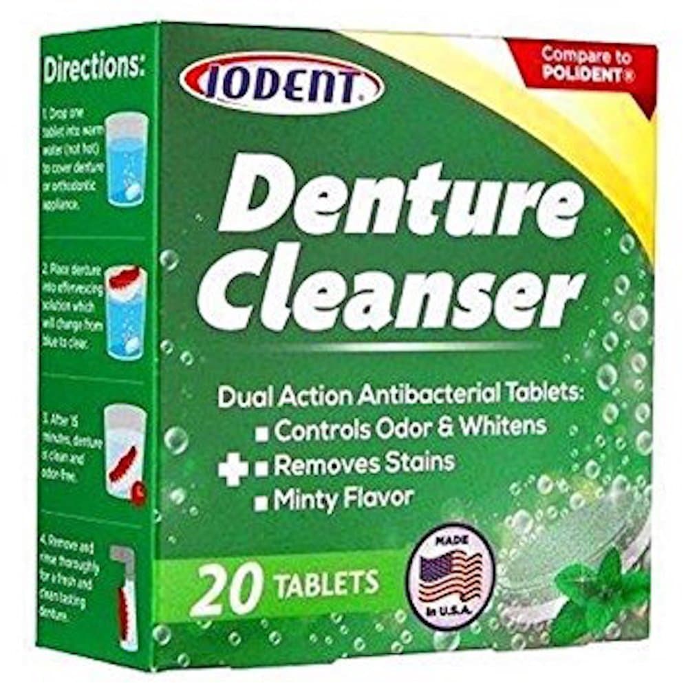 Denture Cleaner Tablets Bulk Case of 24, 480 Tablets