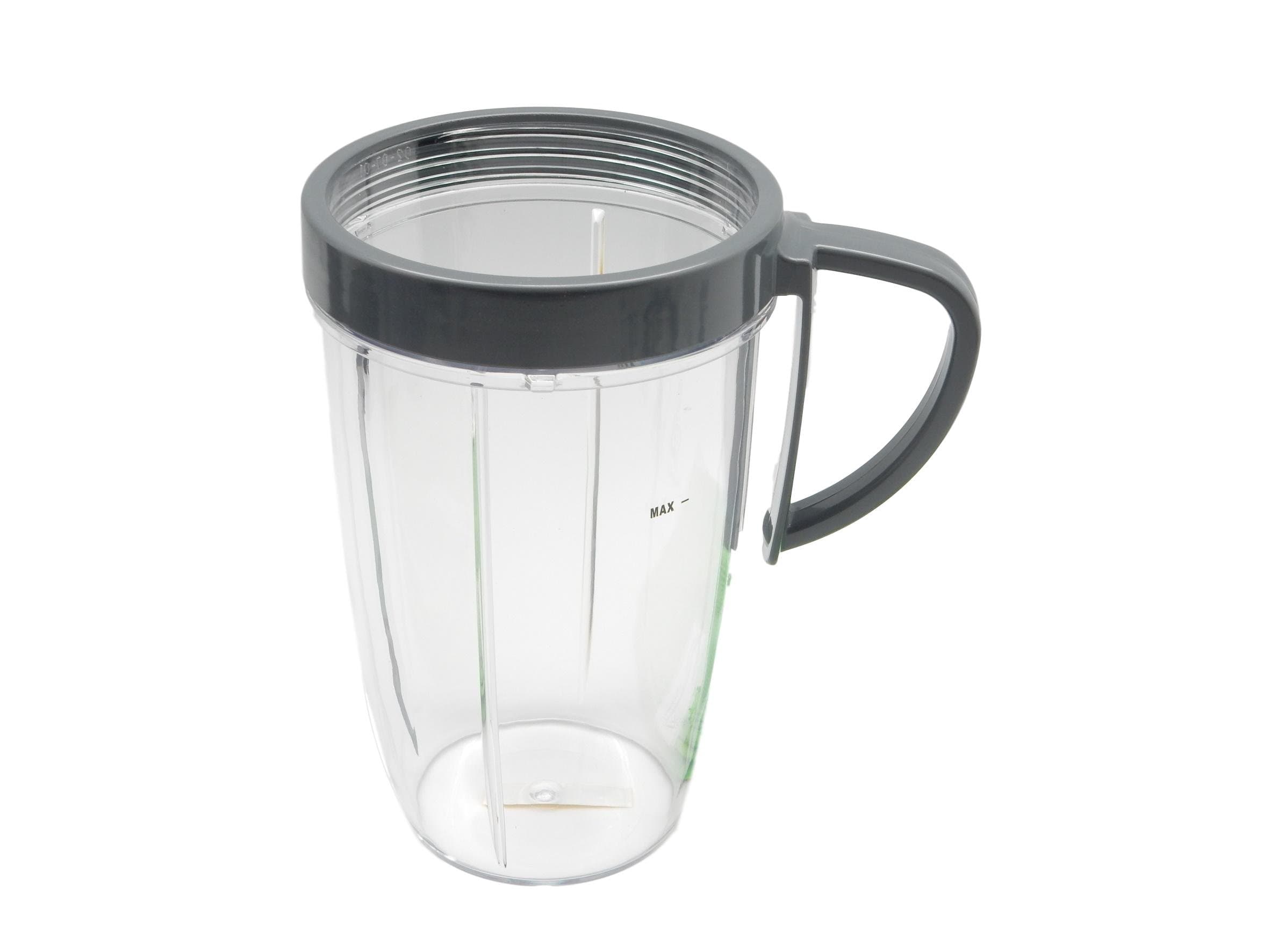 NutriBullet 24 oz Tall Mug Cup with Handled Lip Ring By FranzKitchen