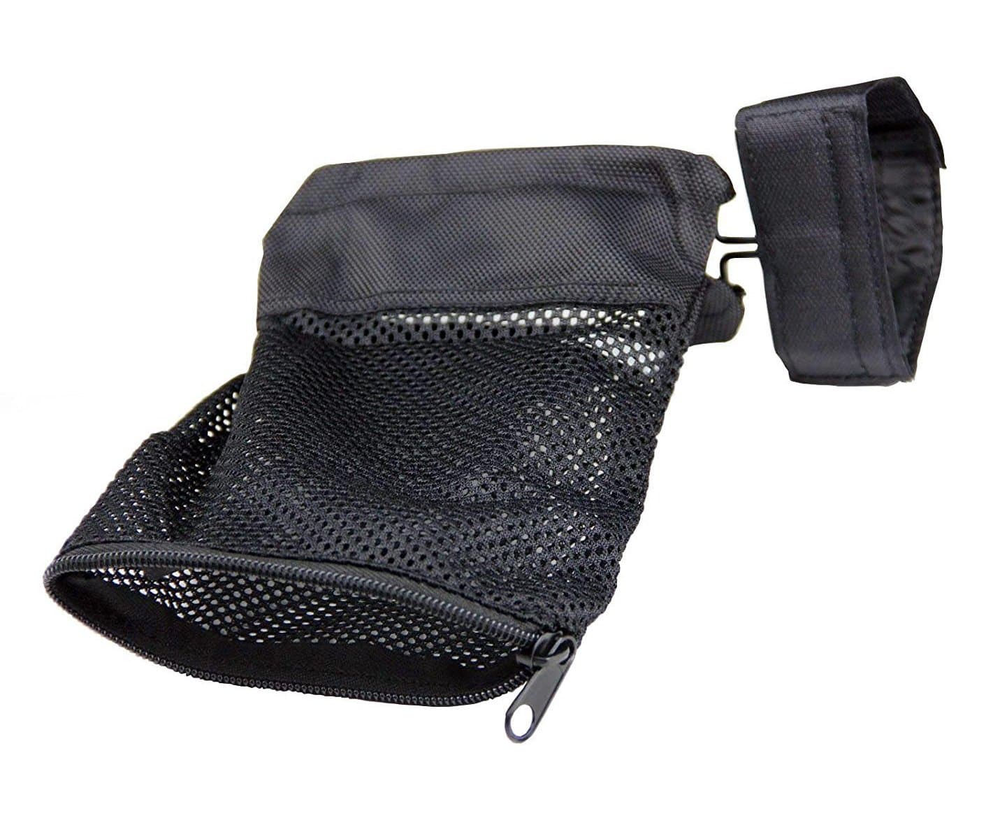 HooGou Ammo Brass Shell Catcher Mesh Trap with Zippered Closure for Quick Unload