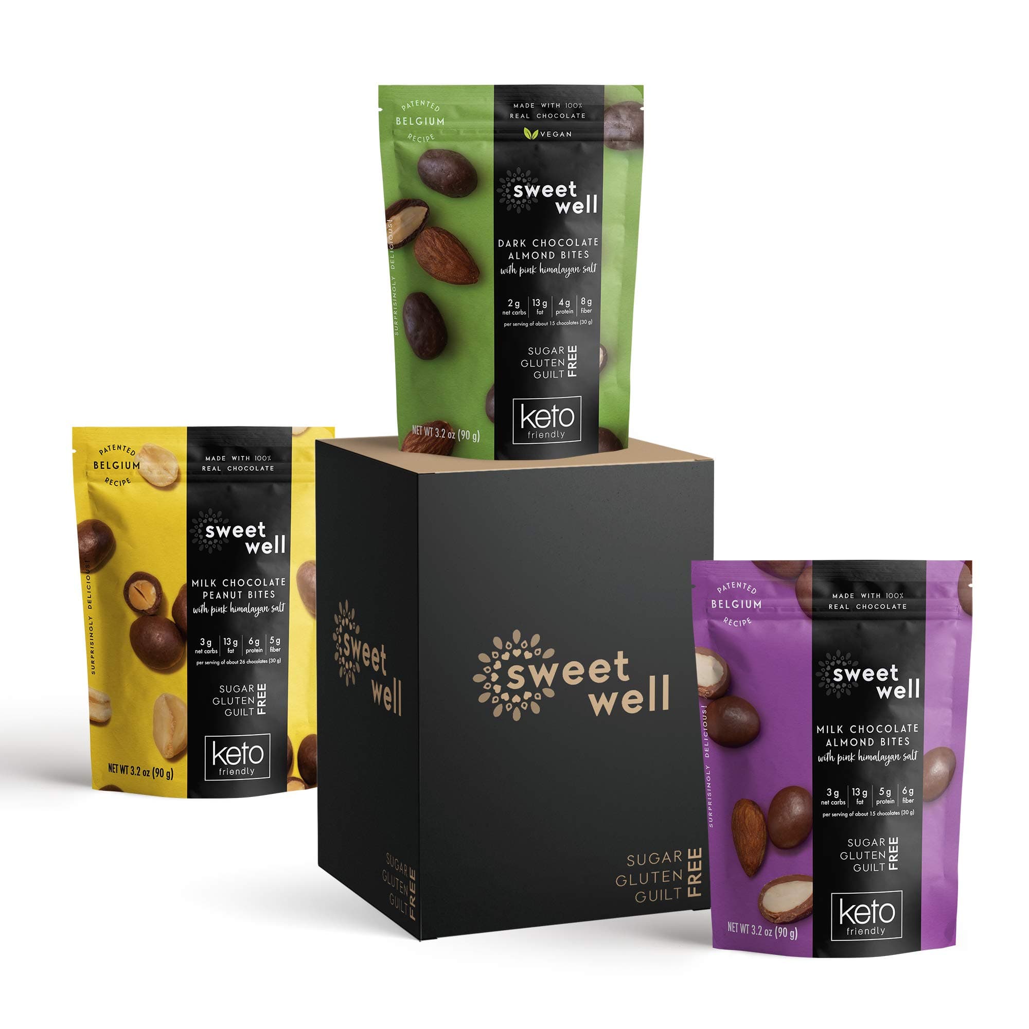 Sweetwell Chocolate Covered Bites (Variety)